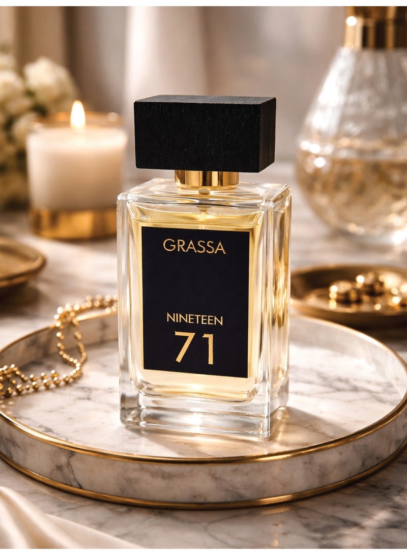 Grassa Nineteen 71 Extrait De Parfum - White Musk Long Lasting Perfume - Image 2